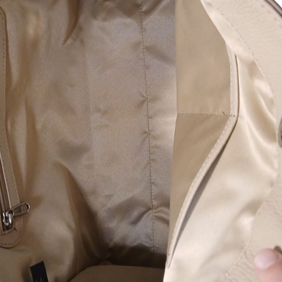 Artisan's Of India -NWT Leather Tote W/Crossbody Strap Magnetic Closure 1 Zipper - Picture 10 of 11